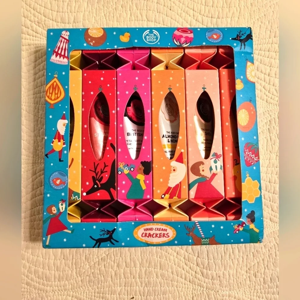 NIB The Body Shop 6 Pack Of Hand Cream